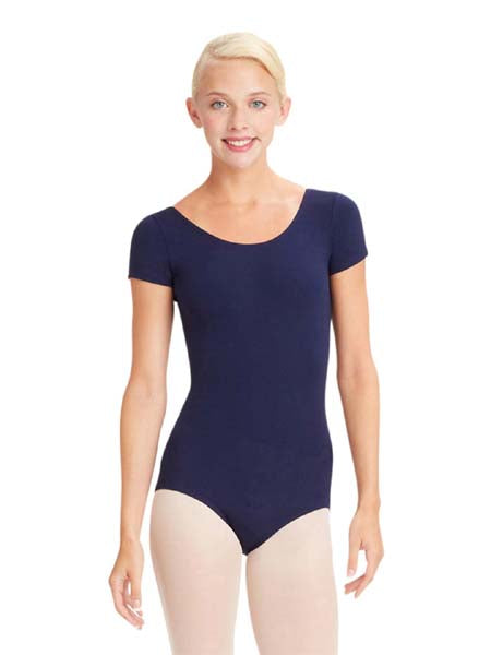 TB133 Short Sleeve Leotard Navy